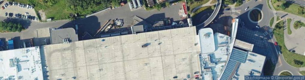 Zdjęcie satelitarne Allegro One Punkt, Auchan