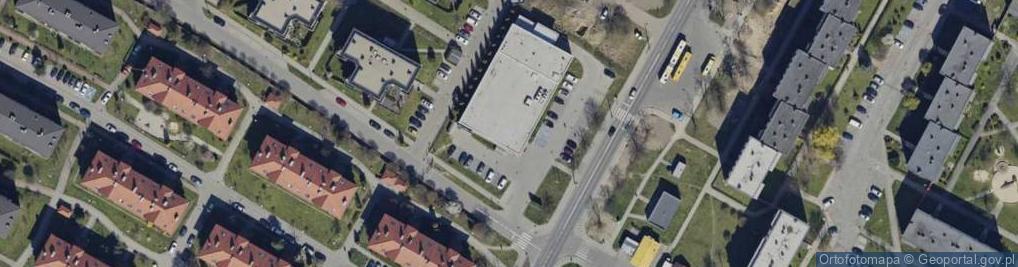 Zdjęcie satelitarne Allegro One Punkt, Auchan