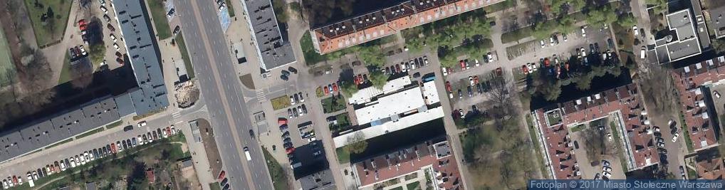 Zdjęcie satelitarne Allegro One Punkt, Kolporter