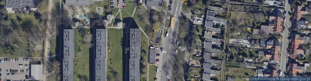 Zdjęcie satelitarne Allegro One Punkt, Kolporter