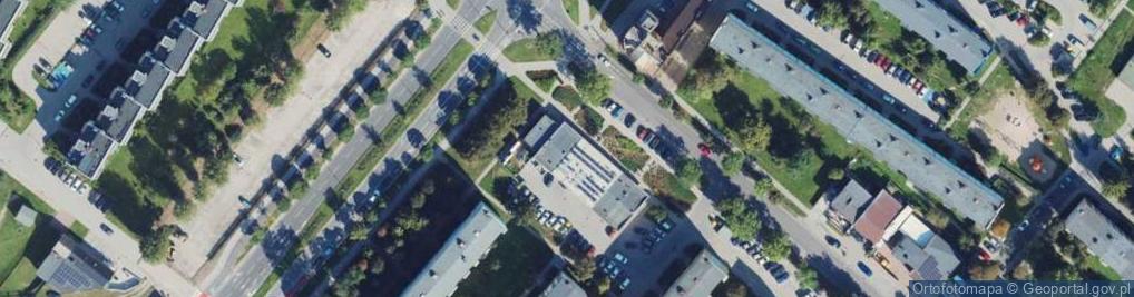 Zdjęcie satelitarne Allegro One Punkt, Kolporter