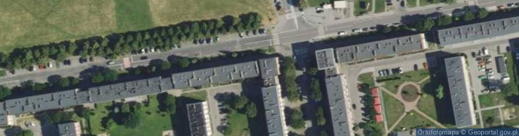 Zdjęcie satelitarne Allegro One Punkt, Kolporter