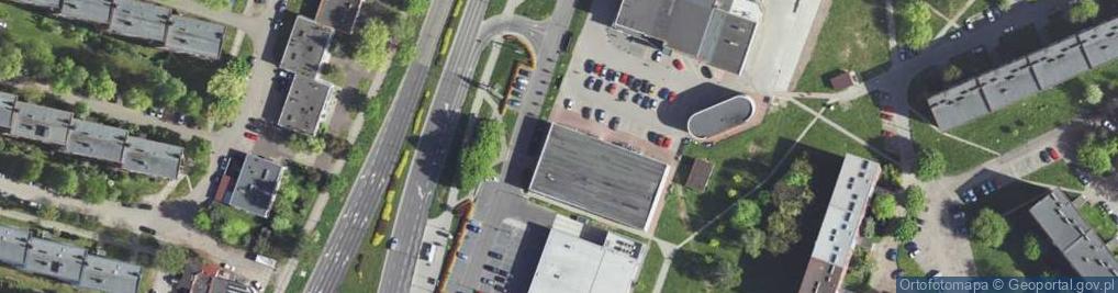 Zdjęcie satelitarne Allegro One Punkt, Kolporter