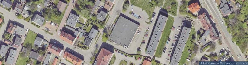 Zdjęcie satelitarne Allegro One Punkt, Kolporter