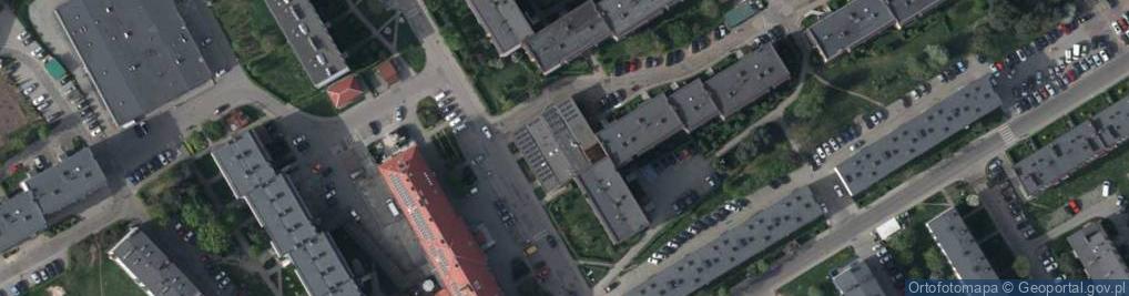 Zdjęcie satelitarne Allegro One Punkt, Kolporter