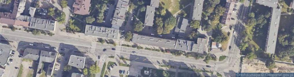 Zdjęcie satelitarne Allegro One Punkt, Kolporter