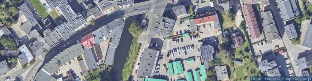 Zdjęcie satelitarne Allegro One Punkt, Kolporter