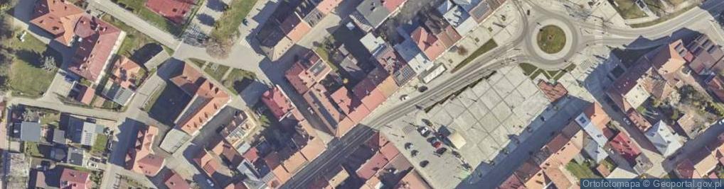 Zdjęcie satelitarne Allegro One Punkt, Kolporter