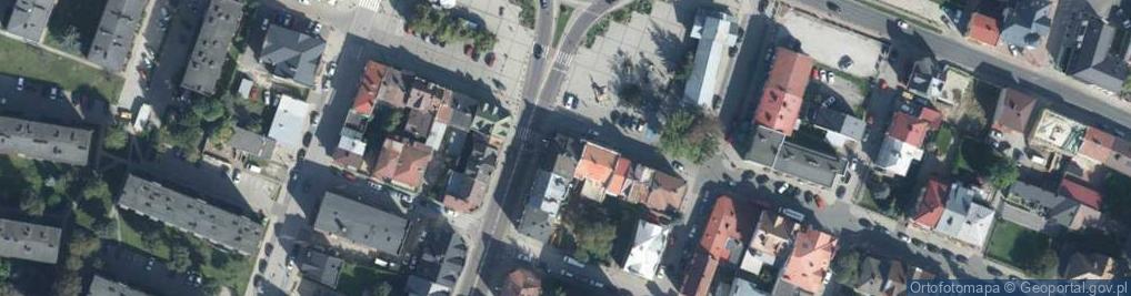 Zdjęcie satelitarne Allegro One Punkt, Kolporter