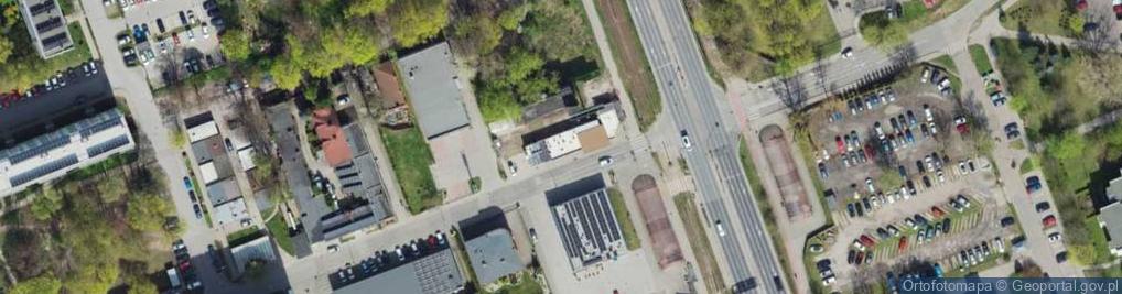 Zdjęcie satelitarne Allegro One Punkt, Kolporter