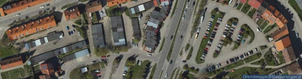 Zdjęcie satelitarne Allegro One Punkty