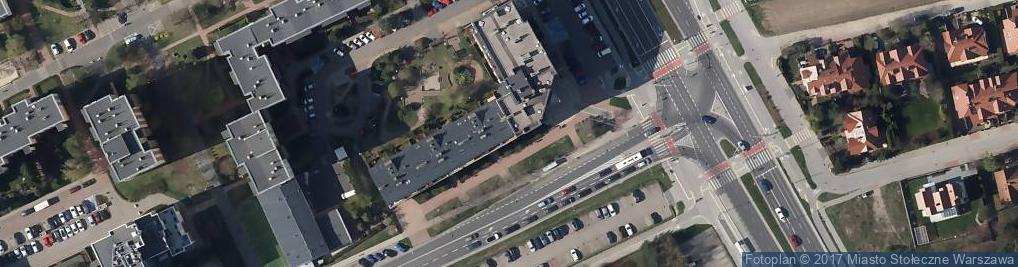 Zdjęcie satelitarne Allegro One Punkty