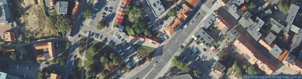 Zdjęcie satelitarne Allegro One Punkty