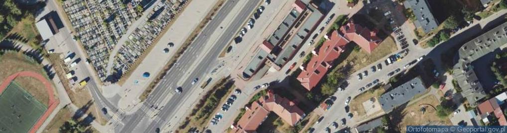Zdjęcie satelitarne Allegro One Punkty