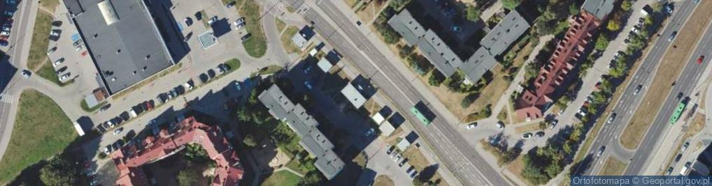 Zdjęcie satelitarne Allegro One Punkty