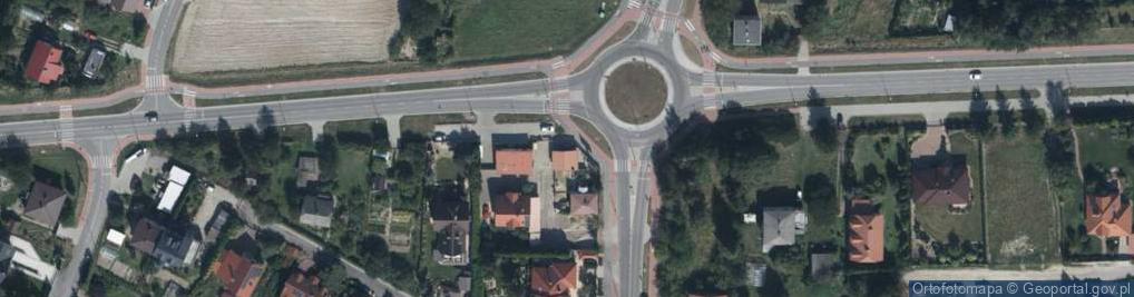 Zdjęcie satelitarne ORLEN Paczka Automat