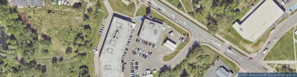 Zdjęcie satelitarne Allegro One Box, zielony automat