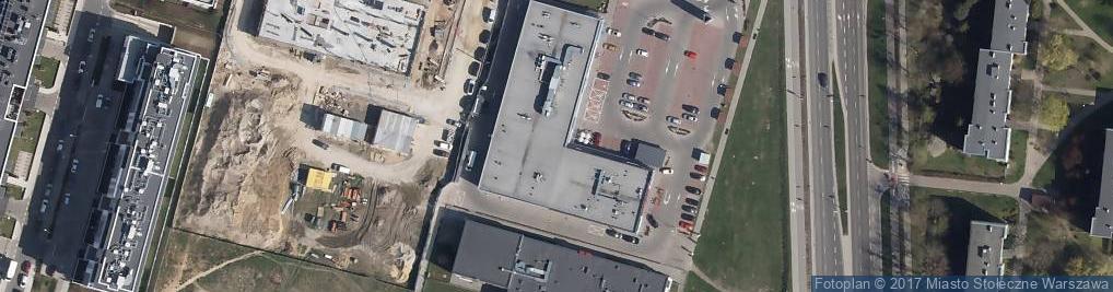 Zdjęcie satelitarne Allegro One Box, zielony automat