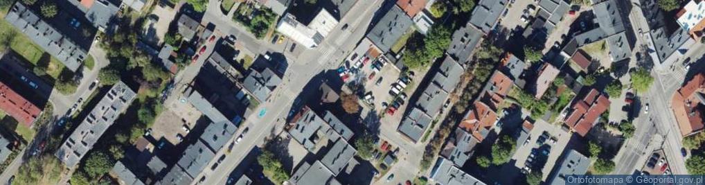 Zdjęcie satelitarne Allegro One Box, zielony automat