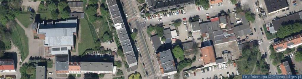 Zdjęcie satelitarne Allegro One Box, zielony automat