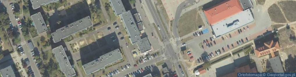 Zdjęcie satelitarne Allegro One Box, zielony automat