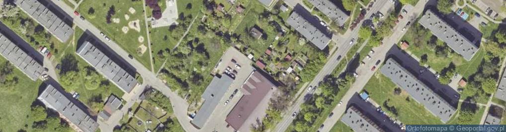 Zdjęcie satelitarne Allegro One Box, zielony automat