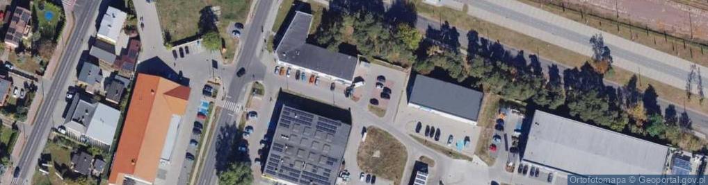 Zdjęcie satelitarne Allegro One Box, zielony automat