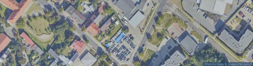 Zdjęcie satelitarne Allegro One Box, zielony automat