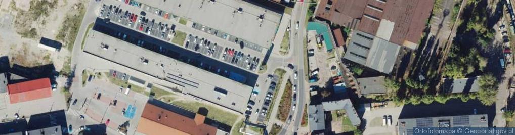 Zdjęcie satelitarne Allegro One Box, zielony automat