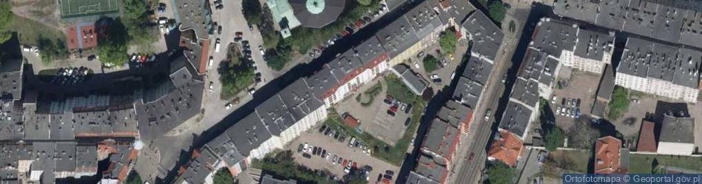 Zdjęcie satelitarne Allegro One Box, zielony automat