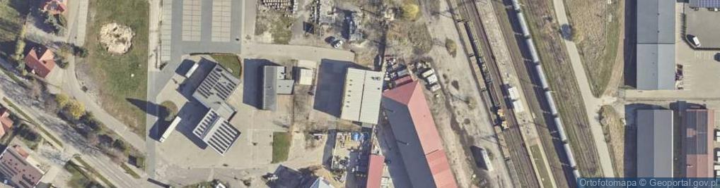 Zdjęcie satelitarne Allegro One Punkt, Kolporter