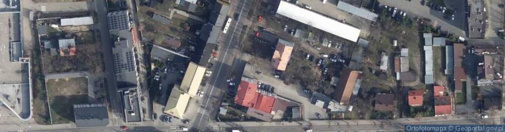 Zdjęcie satelitarne Punkt Sprzedaży Allianz Bełchatów