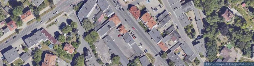 Zdjęcie satelitarne Punkt Sprzedaży Allianz Jelenia Góra
