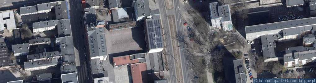 Zdjęcie satelitarne Punkt Sprzedaży Allianz Łódź