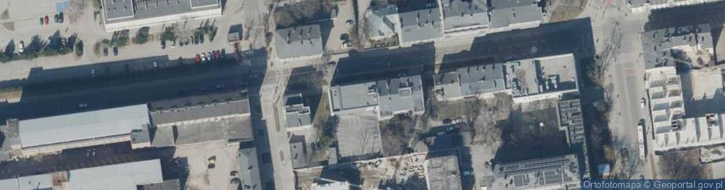 Zdjęcie satelitarne Punkt Sprzedaży Allianz Łódź