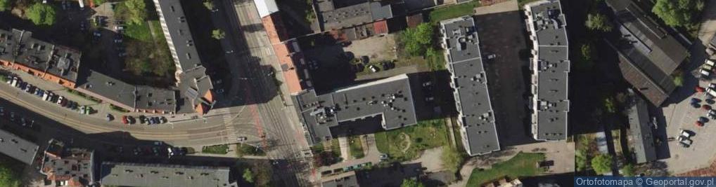 Zdjęcie satelitarne Punkt Sprzedaży Allianz Wrocław