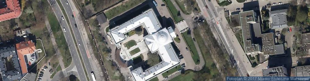 Zdjęcie satelitarne Ambasada Federacji Rosyjskiej