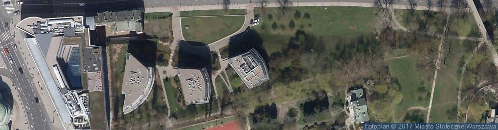 Zdjęcie satelitarne Ambasada Państwa Kataru