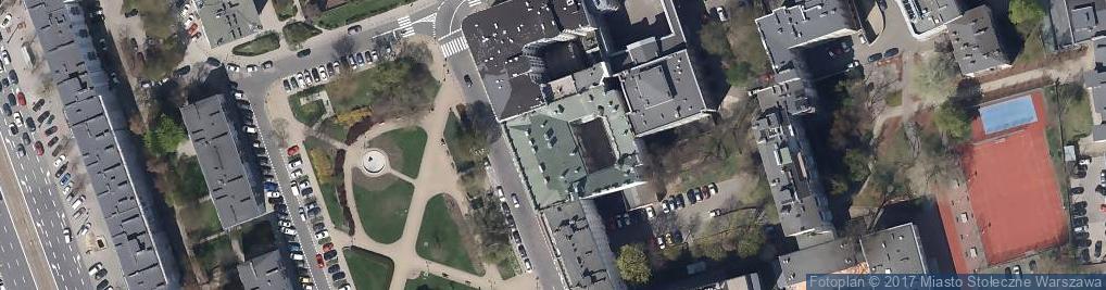 Zdjęcie satelitarne Ambasada Republiki Włoskiej