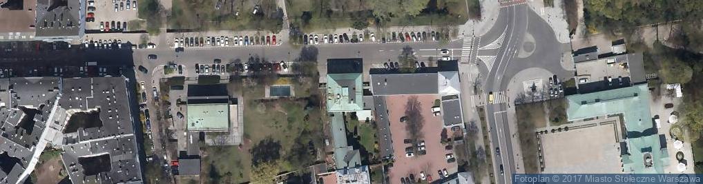 Zdjęcie satelitarne Ambasada Szwecji