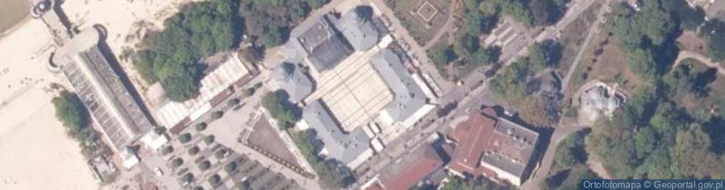 Zdjęcie satelitarne Amfiteatr Międzyzdroje