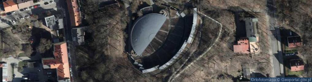 Zdjęcie satelitarne Amfiteatr Miejskiego Centrum Kultury