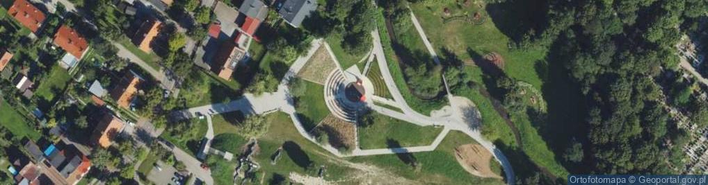 Zdjęcie satelitarne Amfiteatr