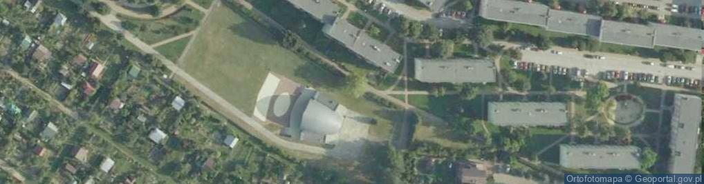 Zdjęcie satelitarne Muszla koncertowa