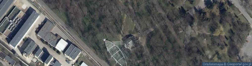 Zdjęcie satelitarne W Parku Staromiejskim
