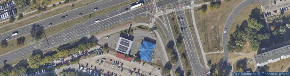 Zdjęcie satelitarne Amic Energy - Stacja paliw