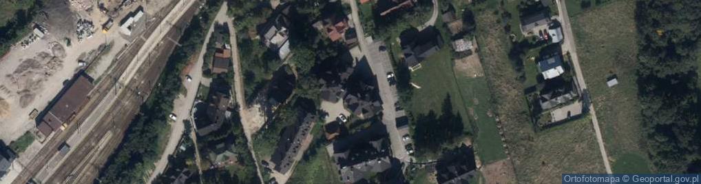 Zdjęcie satelitarne Apartament Azalia oraz Chata Zakopane Noclegi Apartamenty wczas