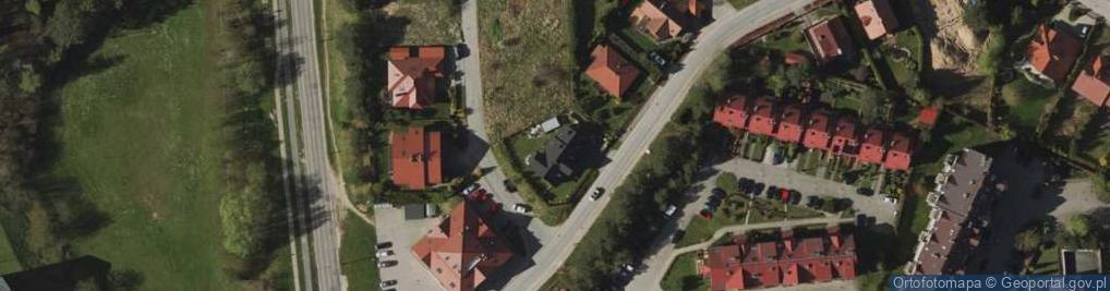 Zdjęcie satelitarne Apartament Cicha Przystań - Nocleg Olsztyn