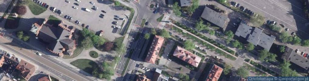 Zdjęcie satelitarne Apartament Katarzyny 11 Kwatera Pokoje gościnne Pokoje na wynaj
