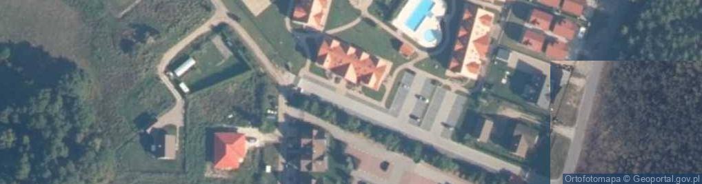 Zdjęcie satelitarne Apartament Łeba Żarnowska